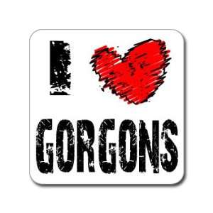  I Love Heart GORGONS   Medusa   Window Bumper Laptop 