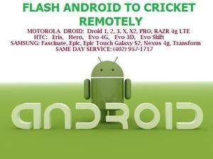   HTC EVO, EVO 3D, EVO SHIFT, ERIS TO CRICKET AT HOME Remotely Android