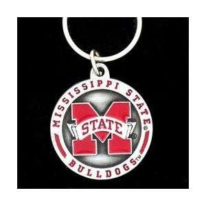   Team Logo Key Ring   Mississippi State Bulldogs: Sports & Outdoors