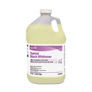 Johnson Diversey 04404 Block Whitener, 1gal., Ph12.65, Chlorine/Yellow
