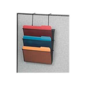 space with three letter size file pockets. Triple File Pockets attach 