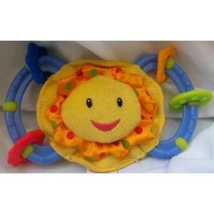  Sun Plush Baby Rattle Toy: Toys & Games