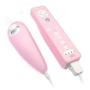 Pink Silicone / Silicon Skin Cover Case (Glove) for Nintendo Wii 