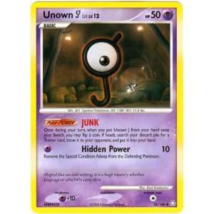  Pokemon Legends Awakened #76 Unown J Uncommon Card Toys 