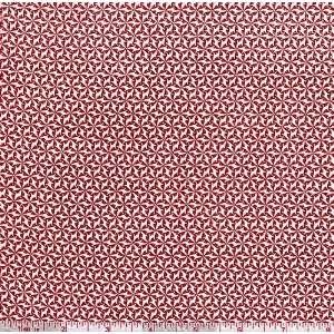  45 Wide Ascot Abstract Cranberry Fabric By The Yard 