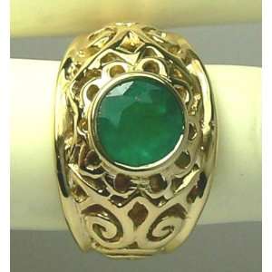   Incredible Craftmanship Colombian Emerald Ring 2cts 