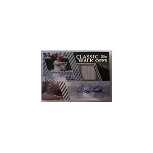  2012 TOPPS CLASSIC WALK OFFS GAME USED BAT/AUTOGRAPH JOHNNY 