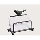   Bird Iron business card holder stand display place card setting $22