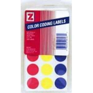 Avery Color Coding Labels .75 Round Assorted Colors (300 