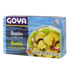 Goya Bonito in Olive Oil   4 oz.:  Grocery & Gourmet Food