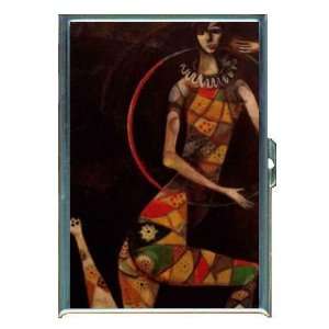 MARC CHAGALL ACROBAT FINE ART ID Holder Cigarette Case or Wallet Made 