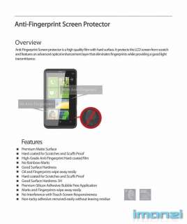 pack Anti Glare anti fingerprint screen protector for Apple iPhone 4 