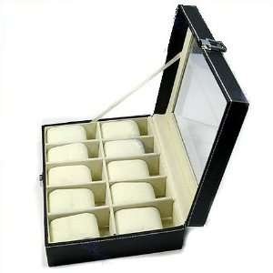   Display Case Square Box Storage Jewelry Organizer: Kitchen & Dining