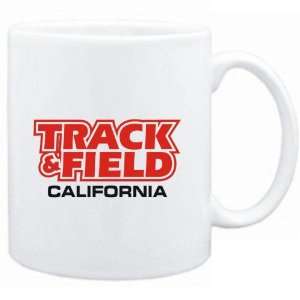  Mug White  Track and Field   California  Usa States 