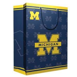 Michigan Wolverines NCAA Medium Gift Bag (9.75 Tall) by Pro 