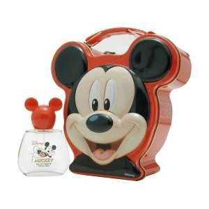   MOUSE by Disney SET EDT SPRAY 1.7 OZ & METALIC LUNCH BOX Beauty