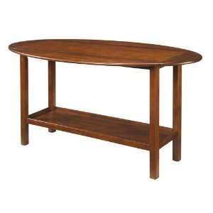 Cherry Finish Convertible Sofa Console Table:  Home 