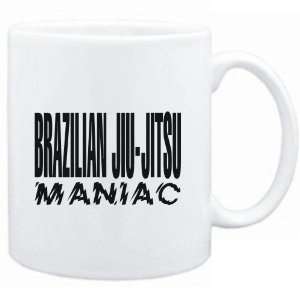 Mug White  MANIAC Brazilian Jiu Jitsu  Sports:  Sports 