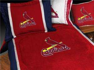 ST LOUIS CARDINALS 5pc FULL Bed in a Bag w/comforter  