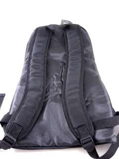 Nike Jordan Black Nylon/Gray BTS Book Bag Back Pack Men  