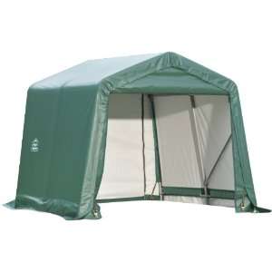 ShelterLogic 71022 Green 10x24x8 Peak Style Shelter 