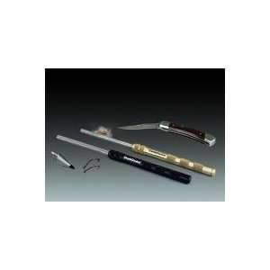 Chefs Choice M412 Diamond Hone Telescoping Rod, Brass Handle:  
