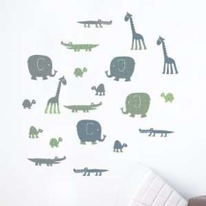 Croc Wall Decal Color print:  Home & Kitchen
