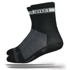  DeFeet AirEator 4in High Top Podium Black Cycling/Running 