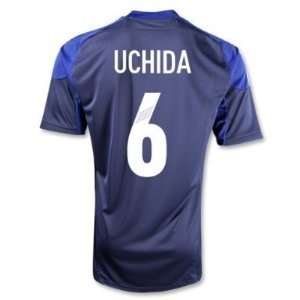  adidas #6 UCHIDA Japan Home 2011 13 Soccer Jersey (US Size 