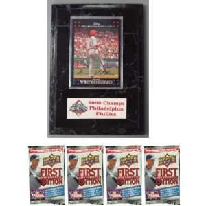  MLB Card Plaques   Philadelphia Phillies 2008 World Series 