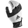 adidas AdiZero Smoke Receiver Glove   Mens   Black / Grey