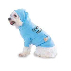 Panthers Rock Hooded (Hoody) T Shirt with pocket for your Dog or Cat 
