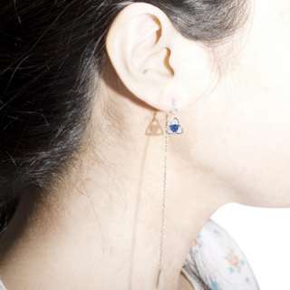   25 threaders chain drop earrings the bar threads into your ear