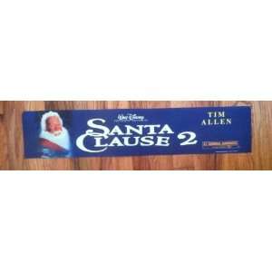  Movie Theatre Promo Marquee Official Title Sign   SANTA 