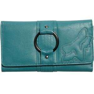    Fox Racing Womens Outer Limits Checkbook     /Teal Automotive