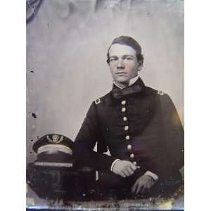   in Union masters uniform with Navy officers hat