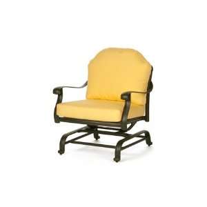   Aluminum Cushion Arm Glider Patio Dining Chair: Patio, Lawn & Garden