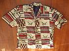 Ethnic Inspiration Short Sleeve Cotton Jacket~American Indian detail 
