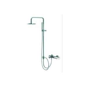   Thermostatic Tub/Shower Mixer With Rainhead and Hand Shower Set S3534
