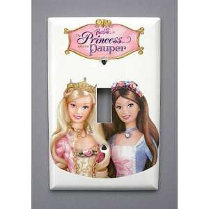  Barbie Princess and the Pauper Single Switch Plate 