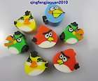 New 5 pcs Mini Lovely Cartoon bird Rubber Eraser A Set gift 13x13x6mm 