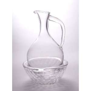   Crystal Frosted Arctic Ice Wine Decanter Carafe 32oz: Everything Else