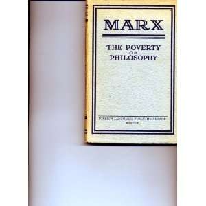  The Poverty of Philosophy karl marx Books