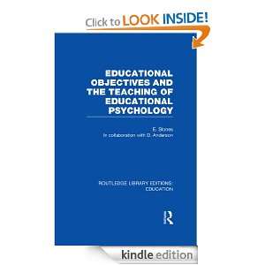 Educational Objectives and the Teaching of Educational Psychology (RLE 
