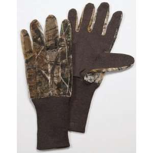  Jersey Gloves Dot Grip Mesh Net Realtree AP Camouflage One 