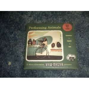  Performing Animals View Master Reels SAWYERS Books
