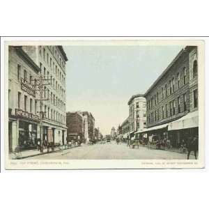 Reprint Bay Street, Jacksonville, Fla 1903 1904 