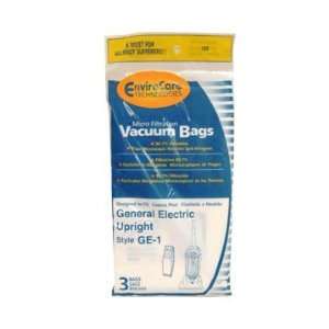  GE/Wal Mart GE 1 Upright Vacuum Cleaner Bags   Generic   3 