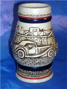 Old Ornate Brazil Avon Vintage Car Beer Stein / 1982  