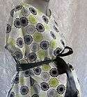 Maternity Hospital Gown Little Trendy Baby Brand Lime Round About